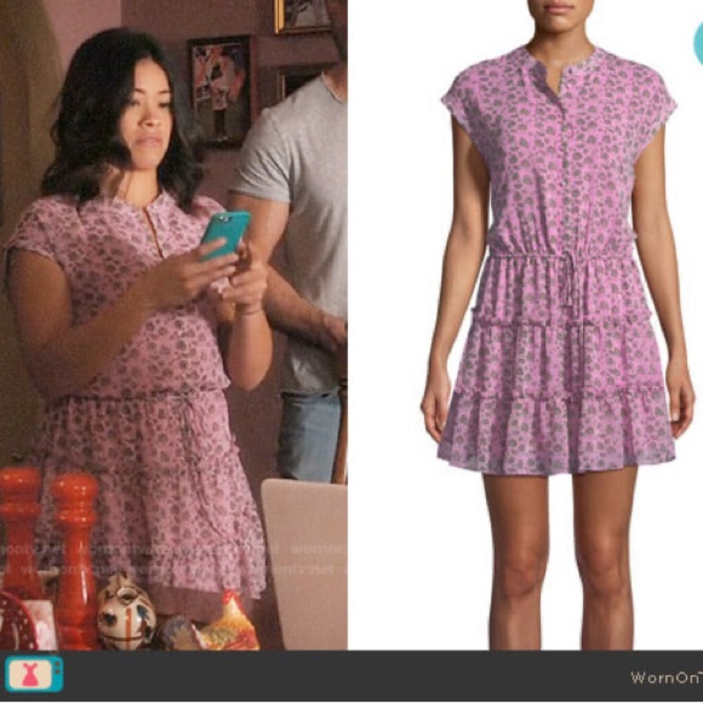 AS SEEN ON TV- Rebecca Minkoff Ollie Drawstring Dress- M